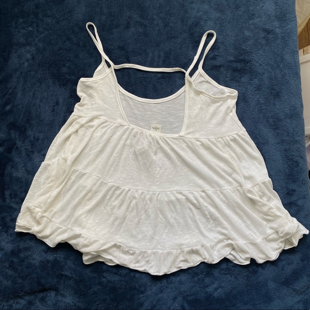 Flowy White Tank Top - Picture 2 of 5